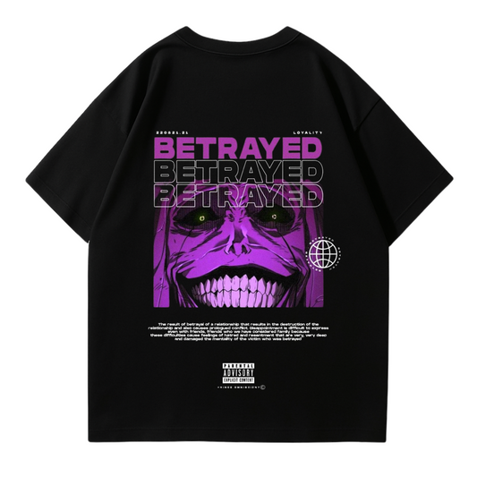 T-shirt Betrayed rose