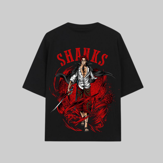 T shirt shanks noir et blanc